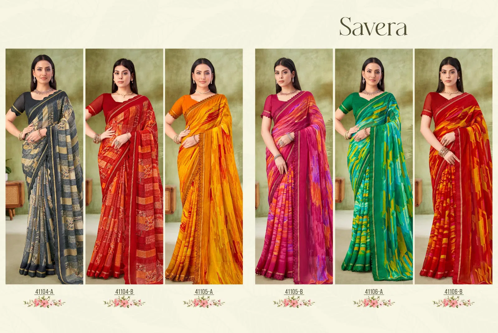 Savera Vol 11 By Ruchi Chiffon Daily Wear Saree Wholesale Shop In Surat